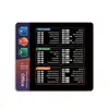 Excelmousepad Extra Grande Mouse Pad Antiderrapante Teclas de Atalho em Inglês Pad de Mesa Grande Pad para Teclado Fabricante