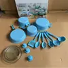Set de Cocina de Exportación Más Vendido: Wok, Cazo, Olla para Sopa, Sartén Pequeña de Fondo Plano, Juego de Trece Piezas, Juego de Regalo Multifuncional