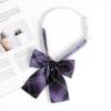 Decoração Laço Rosa Gravata Borboleta Jk Meninas Estudantes Estilo Preppy Uniforme de Marinheiro Acessórios de Camisa Gola de Pena Flor Chá Preto