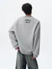 Sudadera con Capucha y Estampado de Dibujos Animados de Marca de Moda Cuello Redondo para Hombre Invierno Retro Versátil Deporte Capa Base High Street Holgada Ropa Interior para Pareja
