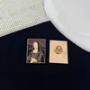 Insignia Pin Insignia de Pintura Famosa Retro Arte Abstracto Retrato Pintura al Óleo Accesorios para Ropa Broche Decoración para Bolso de Libro de Arte