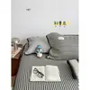 Xiangling Productos Premium Simple Estilo Ins Clase A PE Rayas Frescas Mezcladas Suave Colchoneta Refrigerante Juego de Dos o Tres Piezas