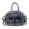 Bolso de Mujer de Comercio Exterior Transfronterizo 2025 Nuevo Denim Moda Gran Capacidad Exterior Viajes Portátil Hombro Axila Venta al por Mayor