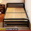 Cama Plegable 1.5m Cama Individual para Adultos, Cama Pequeña para el Hogar, Cama Temporal para Invitados, Nuevo Modelo 2026, Cama Extra para Dormitorio, Cama de Tablero Duro