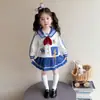 Vestido estilo escolar para niña, disfraz de cosplay de la oficial de policía conejo Judy, traje JK para niños, vestido de princesa Lolita