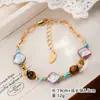 Transmissão ao Vivo Popular Outono e Inverno Conjunto de Joias de Pérola Retro para Colar e Pulseira Joias de Nicho de Luxo Leve Conjunto de Joias de Luxo