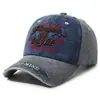 Gorra de béisbol retro lavada con bordado, gorra de pico desgastada de nuevo estilo, sombrero para el sol para exteriores, moderno y versátil, a la moda