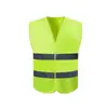 Zhengde Velcro 80g Colete Refletivo de Segurança Colete Fluorescente Construção de Canteiro de Obras Construção Carro Roupa Refletiva Segurança de Canteiro de Obras