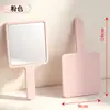 Espejo de mano de estilo Ins, espejo de bolsillo portátil HD, mismo estilo que el de las celebridades de internet para fotos, espejo mate para retoques