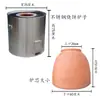 Forno a Gás Carvão Aço Inoxidável Espessado Yang Antigo Shaobing Meigan Cai Jinyun Quzhou Shaobing Guokui Forno Comercial