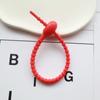 Chicote de dados de armazenamento de braçadeira de cabo fixo corda multifuncional acabamento de mesa acessórios diy cor pulseira de silicone