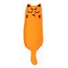 Juguete para Gatos con Hierba Gatera Almohada Masticable Lindo Expresión de Pulgar Limpieza Dental Juguete de Hierba Gatera
