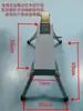 Máquina manual de flejado de escritorio totalmente metálica Máquina selladora de cartones Cortador manual de cinta Dispensador de cinta Empaque para entrega exprés