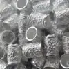 Pulsera de Ratán Diamantado Abertura Grande Cubierta Plateada Hebilla Estilo León Dragón Tigre Dominante Antiguo Tíbet Accesorios de Rama Espinosa de Plata