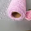Tecido de malha xadrez, materiais para buquês criativos, papel de embrulho estilo coreano, malha para arte floral, suprimentos para floristas, materiais para floristas