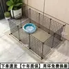 Recinto para filhotes de estimação com painéis de grade criptografados, gaiola modular para chinchilas, coelhos, esquilos, pequenos animais de estimação e filhotes, à prova de fuga