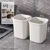Lixeira portátil estilosa para uso doméstico na sala de estar, cozinha, quarto, banheiro, dormitório e escritório