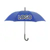 Guarda-chuva clássico de negócios com oito varetas, adequado para dias ensolarados e chuvosos, cabo longo, personalizável com logotipos de publicidade, ideal como brinde corporativo ou item promocional