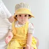 Gorro de bebé, sombrero de sol de verano, sombrero de pescador para niños y niñas, con ala de malla grande y protector de cuello desmontable, transpirable y de secado rápido para niños