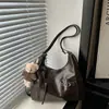 Bolsas retrô de alto valor para mulheres, grande capacidade, novo estilo 2026, mochila casual de ombro único, bolsa tote para o trajeto do trabalho