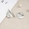Accesorios para Pines Hebilla Pequeña Pin Bandeja para Ramillete Disco Broche Hebilla Hecha a Mano Material