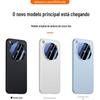 Adequado para Findx8Pro Capa de Celular de Couro Liso All-Inclusive Find X8 Anel de Metal Óculos Capa Protetora Business