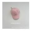 2025 primavera nuevo ~ gorra de béisbol para padres e hijos coreana simple bordado camello gorra parasol marea niños