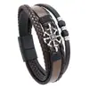 Venta Caliente Transfronteriza Nuevo Estilo Retro Europeo y Americano Personalizado Lanza de Batalla Martillo de Trueno Pulsera con Cierre Magnético para Hombre Joyería para Hombre Venta al por Mayor