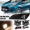 Adecuado para Ford 0.65-0.85kg Fiesta Fiesta Ensamblaje de Luz Antiniebla Delantera Luz Diurna Halógena Luz de Parachoques Delantero