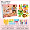 Color de harina de trigo barro máquina de helado de fideos diy plastilina piedra arcilla plástica traje juguetes para niños de jardín de infantes