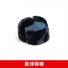 Gorro de Algodón Grueso para Protección de Orejas en Invierno, para Portero de Administración de Propiedades, Gorro Lei Feng Azul Marino, Engrosado con Más Terciopelo, para Guardia de Seguridad, Gorro de Algodón Negro