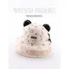 Gorro de Bebé Primavera y Otoño Estilo Coreano Súper Lindo Oso Niño Sombrero de Sol para Bebé Niño de Otoño Protección Solar Sombrero de Pescador