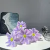 Nueva Flor Artificial Gesang Flor de Impresión 3D de 5 Cabezas Flor de Seda Flor Falsa Decoración para el Hogar Boda Coreana Mesa de Café