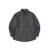 Ropa para Hombre Beijie 2026 Otoño Nueva Camisa Retro a Cuadros para Hombre Camisa de Manga Larga Chaqueta Casual Holgada para Pareja