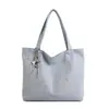 Bolso Tote Estrella Ins Nuevo Estilo Coreano Gran Capacidad Versátil Bolso de Mano para Viajes Cotidianos Bolso de Lona Estilo Perezoso Bolso de Hombro