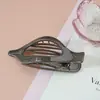 Nuevo Ins Celebridad de Internet Blogger Estilo Perezoso Pinza para el Pelo de Disco Trasero Pinza de Pato Pinza Grande Elegante Simple