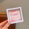Nuevas Pegatinas para Uñas de Dibujos Animados de Kuromi para Bebés, Linda Decoración de Uñas Impermeable para Niñas Pequeñas, Pegatinas para Uñas para Niñas
