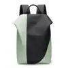 Mochila nueva estilo coreano, moderna y versátil, simple y casual, hecha de tela Oxford, adecuada tanto para hombres como para mujeres, perfecta para viajar, con estampado de logotipo