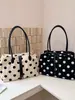 Bolso de Lunares para Mujer, Gran Capacidad, Nuevo Estilo Primavera 2026, Bolso de Hombro Cruzado Casual Simple, Bolso de Viaje para Oficinistas