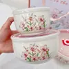 Juego de Tres Piezas de Recipiente Cerámico para Conservar Frescura Regalo de Apertura Fiambrera Sellada para el Hogar Regalo Juego de Cajas de Regalo de Porcelana Regalo Pequeño