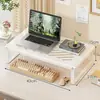 Soporte para monitor, soporte para pantalla de computadora de escritorio, escritorio para el hogar, soporte para laptop, soporte de enfriamiento para laptop para juegos
