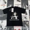 25Fw Erd Melancólico Rico Segunda Generación Nicho Marca de Moda Verano Americano Algodón Puro Holgado Camiseta de Manga Corta para Hombre Pareja