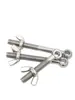 Tornillo Giratorio de Acero Inoxidable 304 + Juego de Tuerca Mariposa Tornillo Giratorio Roscado Ojo de Pez M5M6M8M10M12Mm