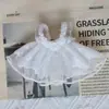 Ropa Original para Muñeca de 20 cm Vestido de Princesa, Vestido Blanco Hermana Gazi, Ropa para Muñeca Papa Pequeña Xiaoyu, Atuendo para Disfrazar