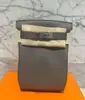 Nova Bolsa de Peito Família H Bolsa Simples Transversal Mochila Masculina Moda Bolsa de Cintura Couro Genuíno Bolsa Feminina de Alto Padrão Bolsa de Ombro Bolsa Feminina