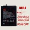 Bateria para Celular Bn54 é Adequada para Bateria de Celular Xiaomi Redmi Note9 10X 4g Poco M2 Ponto de Fábrica
