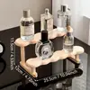 Estante de Madera para Guardar Perfumes Estante para Guardar Cosméticos del Hogar Adornos de Escritorio Cosméticos Antiguos Transfronterizo Cabello