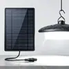 Lámpara colgante desmontable alimentada por energía solar con sensor de movimiento para uso interior y exterior, adecuada para patios y tiendas de campaña de camping, lámpara colgante con sensor uno a dos
