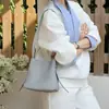 2026 Nuevo Diseño de Nicho Bolso Tejido Moda Versátil Bolso de Hombro Cruzado Bolso Cubo Bolso Casual