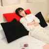 Bonito Cojín Largo con Forma de Manzana para Sofá, Cojín de Lectura, Cojín con Forma de Animal Gato y Perro para Dormir en la Cama, Cojín para Abrazar las Piernas al Dormir de Lado